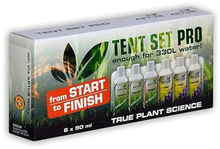 Pack engrais Set Pro - 6x50ml - Croissance et floraison - Aptus