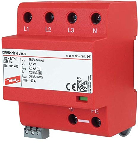 DEHN+Söhne Anwendungsoptim.Kombi-Abl. Typ 1 DSH B TNS 255 FM