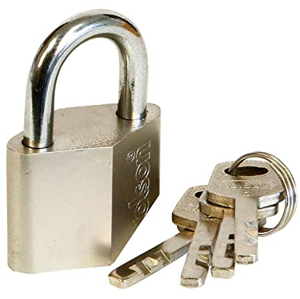 Rolson 66531 40 mm Solid Steel Padlock
