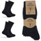 MOUNTREX Alpaka Socken, Wollsocken für Damen, Herren - Dicke Stricksocken - 2 Paar, Anthrazit (Dick - wie gestrickt), 39-42
