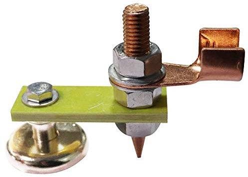HshDUti Magnetic Welding Support Clamp, Strong Magnetism, Large Suction, Copper Tail, Welding Stability Clamp