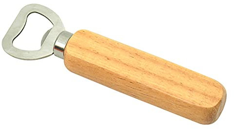 oein Flaschenöffner, 20 Stück, Holzgriff Bierflaschenöffner, Tragbar, Langlebig, Naturholz Flaschenöffner, EIN Tolles Geschenk Für Männer, 14 X 3 X 2 cm, Geeignet Für Barkeeper Und Familien