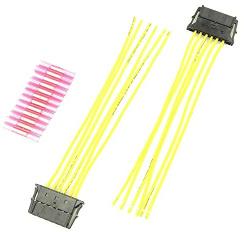 GEWIE 90090-2, 2x Stecker Rückleuchte Heckleuchte Kompatibel/Ersatz für Mercedes A-Klasse C-Klasse Sprinter 6-polig