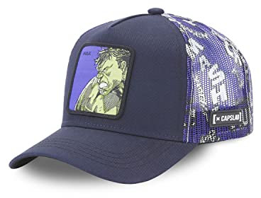 Tracker Kappe Herren Marvel, Cap Herren, Hulk, Natürlich, Grau, Einheitsgröße
