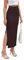 Hount Strickrock Festlich Elegant Maxirock Stretch Figurbetont Business Bleistift Röcke (M, Dunkelbraun)