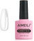 AIMEILI 5 in 1 Rubber Base Gel For Nails, Clear UV LED Soak Off Polish, Elastic Base Coat Strengthener, Rhinestones Glue Gel 10ml