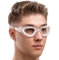 AqtivAqua Schwimmbrille DX — Weites Sichtfeld, UV-Schutz, Anti-Beschlag, Auslaufsicher, Geeignet für Innen- und Außenbeleuchtung — mit Anpassbarem Silikonband für Erwachsene und Jugendliche