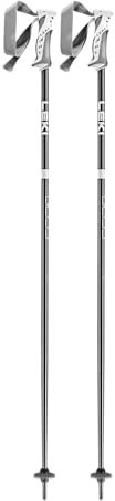LEKI Damen Bliss Skistöcke, Gunmetal-Dark Anthracite-White, 115CM