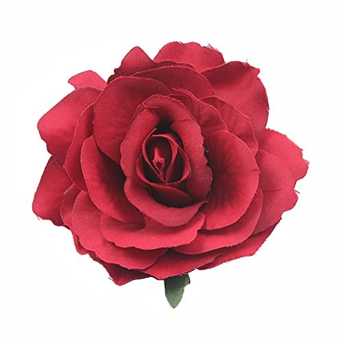 Rosen-Clip, Stoff-Rosen-Haarnadeln, Brosche, Blumen-Clip, Blumen-Anstecknadel, Kopfschmuck, Hochzeit, Party, Zubehör, Rosen-Brosche für Damen, modisch