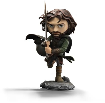 Iron Studios Sammelfigur Herr der Ringe Minico Aragorn Figur 17cm