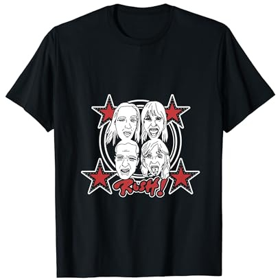 Måneskin RUSH! Caras y Red Starz Camiseta