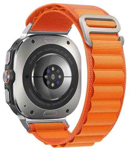 YASPARK Correa Compatible con Galaxy Watch Ultra 47mm, Alpine Loop Nylon Deportivo Repuesto Correa para Galaxy Watch Ultra 47mm, Pulseras para Mujer Hombre