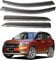 SONGGM Auto Windabweiser für Kia NIRO I (Facelift 2019) 2018-2022,Autofenster Regenschutz Luftabweiser Regenabweiser Fahrzeug-Spezifisches Zubehör.