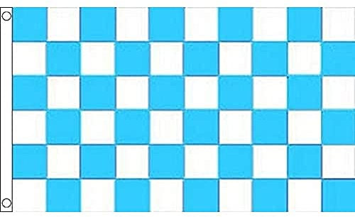 Cuadros Celestes Y Blanca: Carreras A Cuadros 90X150Cm Banderas De Jardín Multicolor Bandera De Balcón Duradero Bandera De Bienvenida Decorativa Para Vacación Jardín Patio