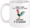 PIBONTO 11oz Funny Cup Sip with a Laugh for All The Silent Farts Chicken Coffee Mug I Don't Fart. I Just Whisper in My Pants. Sometimes It Screams