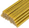 sourcing map 30pcs Full Size Hot Glue Gun Sticks 7mm x 200mm High Sticky Small Hot Glue Sticks for Glue Gun, Glitter Gold