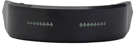 Juqoyue Bluetooth-Leuchtbrille, Glänzende Elektronische LED-Requisiten, Geeignet für Bar-Festival-Performance-Brille, Leuchtbrille