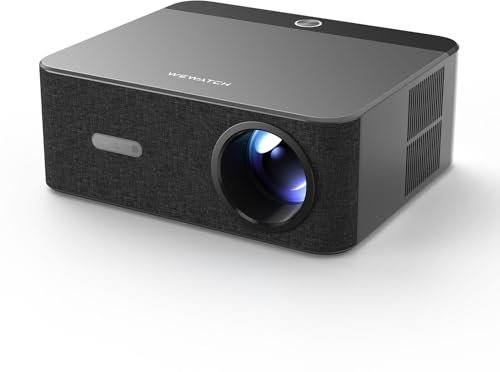 WEWATCH WP01 Proyector Cine en Casa Full HD 1080P con Netflix | Google TV | 700 Lúmenes | Dolby Atmos | Enfoque Automático 4D Keystone | Orientación Inteligente + WiFi/Bluetooth 5.0