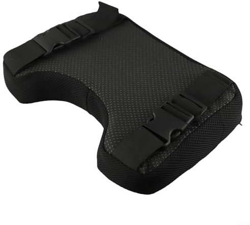 Rudermaschinen-Sitzkissen, PU-Schaumstoff-Pad für Concept 2 Ruderer, hochdichter Memory-Schaum, Steißbeinstütze, rutschfest, 32 x 22 x 7 cm, Schwarz