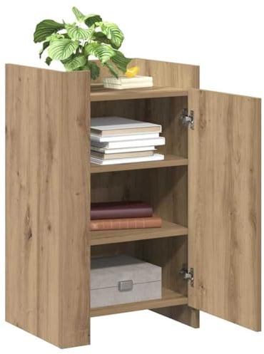 vidaXL Sideboard Artisan-Eiche 45 x 35 x 75 cm
