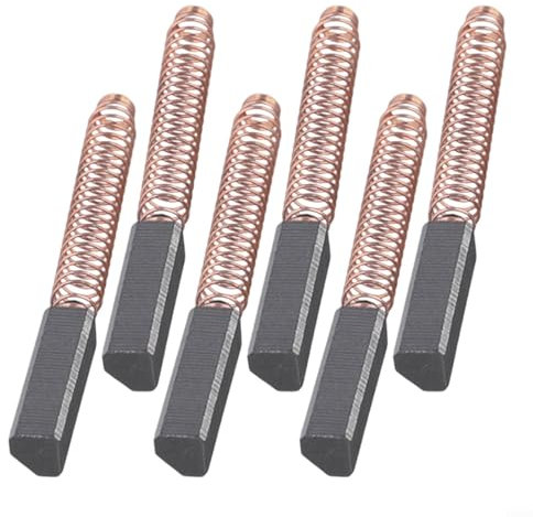 Juego de 6 escobillas de carbón para batidoras KitchenAid, compatibles con piezas W10380496 y 9706416