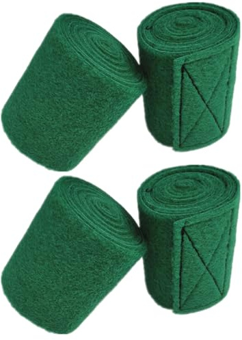 Masslla 4-Teiliger Baumschutz für Seilrutschen, Hängematten, Slackline-Seil, 2 M, Baumschaukel-Stammschutz, rutschfeste Filzumhüllung