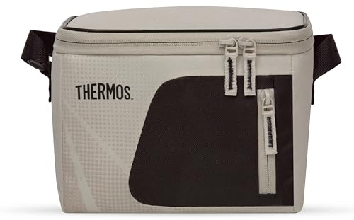 Thermos Radiance Sac à déjeuner isotherme en grès de 4,5 l – Sac isotherme compact pour le travail et l'école, doublure de qualité alimentaire résistante aux fuites, isolation Isotec garde les