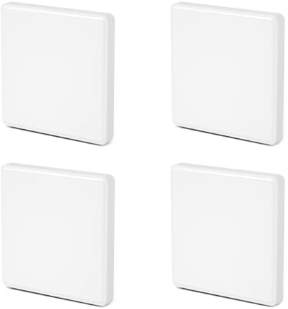 4 Pcs Plaque Murale Cache Prise Murale Cache Interrupteur Mural Cache Prise Electrique Cache Boite Encastrement Cache Trou Mur Obturateur Cache Trou Obturateur De Tuile Cache Tableau
