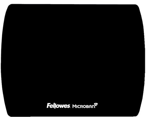 Fellowes Microban Black Ultra Thin Mouse (5908101)