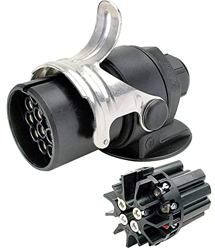 Herth+Buss 51305242 Stecker mit Aderendhülsen, mit Zugentlastung, mit Lamellenkappe