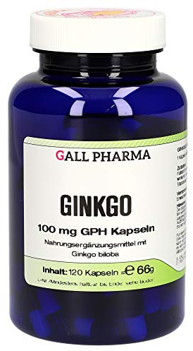 Gall Pharma Ginkgo 100 mg GPH Kapseln , 1er Pack (1 x 120 Stück)
