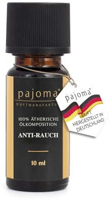 pajoma Duftöl Anti-Rauch, 10 ml - Golden Line | 100% naturreine Ätherische Öle für Aromatherapie/Duftlampe | Premium Qualität