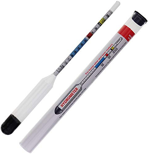Stevenson Reeves Dreifach-Skala-Hydrometer (S1011) für Heimbrauen und Weinherstellung