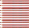STABILO - Dreikant-Buntstift - Trio dick - 12er Pack - rot