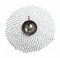 Chilewich Tischset Pressed Vinyl Dahlia Round Silver