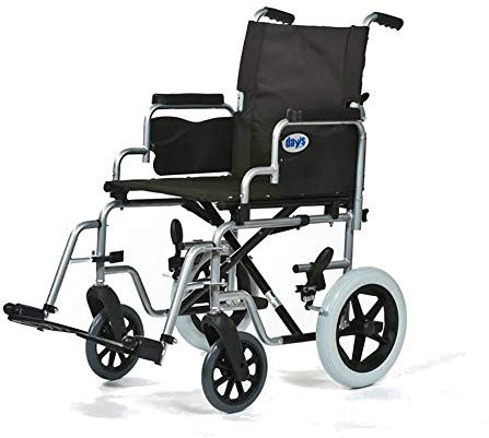 Days Whirl Attendent Propelled Wheelchairs, Designed to Be a Simple Yet Versatile, Ensures Great Manoeuvrability, 45cm (17½)