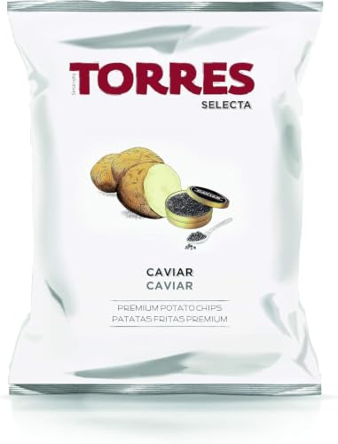 Torres Caviar potato crisps, 110g