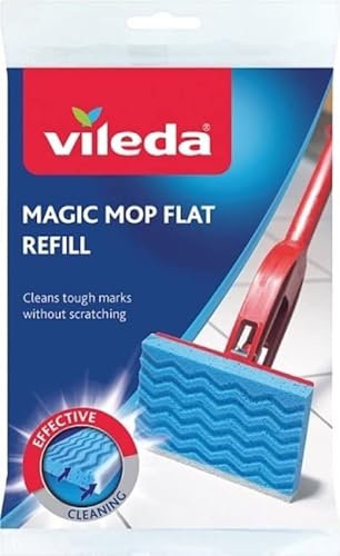 Vileda Magic Mop Flat Refill - 096672 by Vileda - Utility Sponge Refill - 1 Count