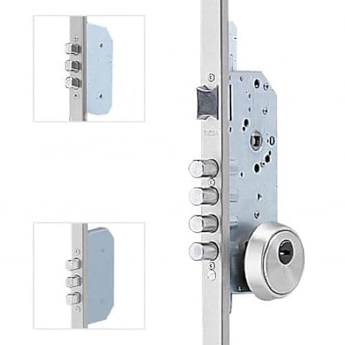 Tesa tlb - Cerradura 3 60/85 largo sin bombillo inoxidable