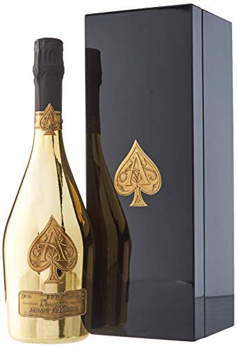 Armand de Brignac Gold Champagne in Black Presentation Box, 75 cl