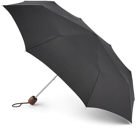 Fulton Stowaway Deluxe Black Unisex_adult Umbrella Deluxe Black One Size