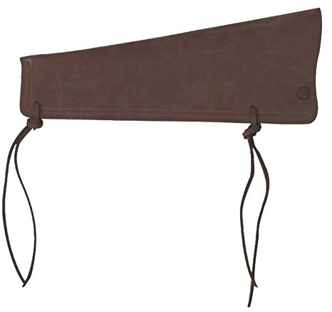 GEWA bass bow holder brown, genuine leather