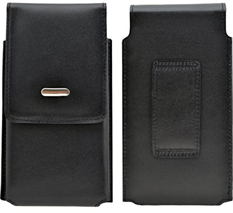 Caterpillar CAT B30 - Köcher Tasche Hülle Ledertasche Vertical Case Handytasche mit einer Gürtelschlaufe auf der Rückseite