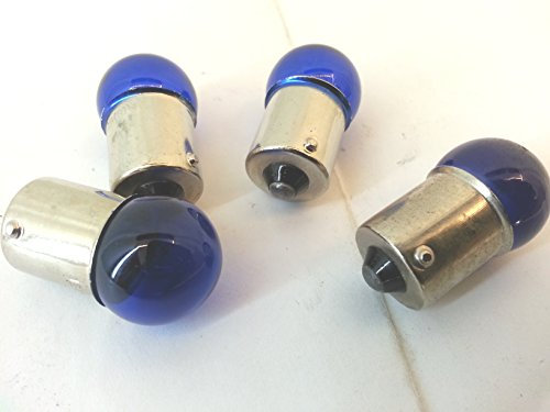 KIT 4 LAMPADINE 12v-10w BLU frecce BA15s