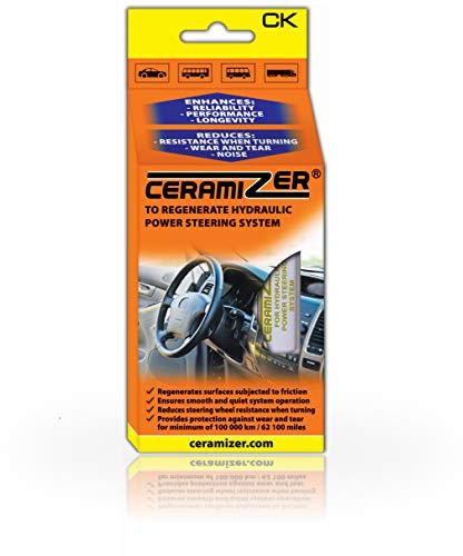 Ceramizer CK - Ceramic Additive For Hydraulic Power Steering System - Regenerator Of Surfaces Subjected To Friction - Reduces The Coefficient Of Friction - Innovation Lubricant In A Small Syringe