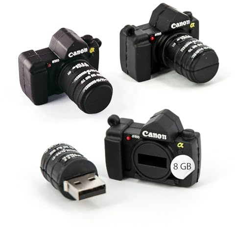3X USB Stick 8GB Mini Spiegelreflex Kamera Typ C Datenspeicher Gadget