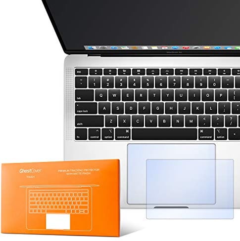 UPPERCASE GhostCover Touch Premium Trackpad-Schutz mit matter Oberfläche, kompatibel mit dem neuesten MacBook Pro 13 von 2020 und der frühen Version von 2020 (Matt Klar)
