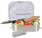 Gadgy Caja del Almuerzo de Acero Inoxidable | Gran Lunchbox Respetuosa con el Medio Ambiente | Adecuada para la Preparación de Comidas | Incluye Bolsa Aislante y Separador de Alimentos
