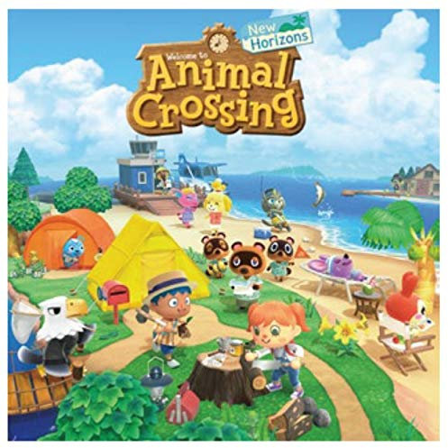 Prolific Art Galleries Animal Crossing New Horizons Kunstdruck auf Leinwand, 15,2 x 15,2 cm