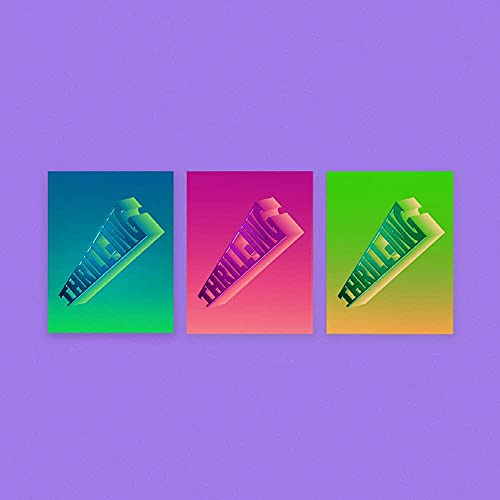 The Boyz – Thrill-ING (6. Mini-Album) [zufällige Ver.] Album + kulturkoreanische dekorative Aufkleber, Fotokarten